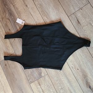 NWT Women's Abercrombie Double Layered Seamless Fabric Corset Bodysuit Med